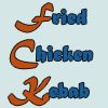 Fried Chicken Kebab