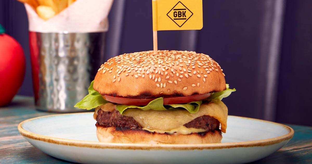 GBK - Get a Gourmet Burger delivered to your home or office from a GBK