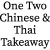 One Two Chinese & Thai Takeaway