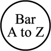Bar A to Z